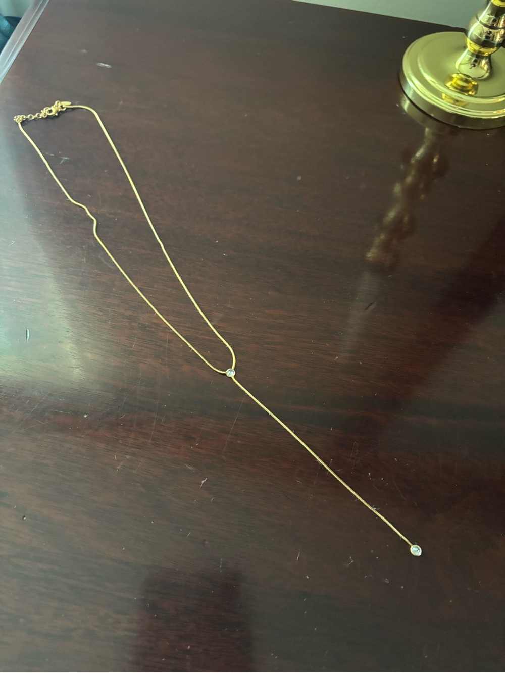 Long Gold Necklace